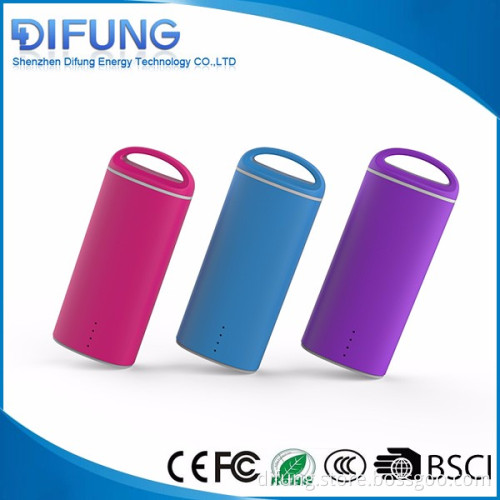 Full capacity power bank portable phone charger 7500mAh with Rubber coated cover